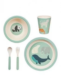 image of Sass & Belle Endangered Animals Tableware Set