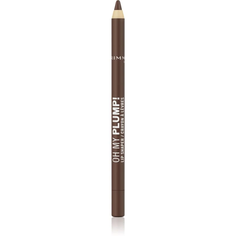 Image of Rimmel Oh My Plump! contour lip pencil shade 110 Rich Cacao 1.2 g