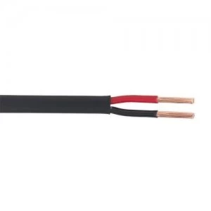 image of Sealey AC2830TWTN Auto Cable Thin Wall Flat Twin 2 x 2mm&#178; 28/0.30mm 30mtr Black