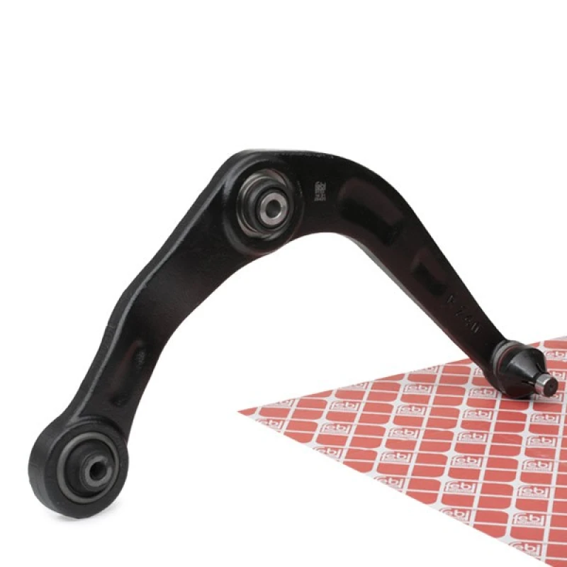 Image of FEBI BILSTEIN 29425 Suspension arm Control Arm, Cast Steel, Lower, with ball joint, with rubber mounts Cast Steel Track Control Arm (273)