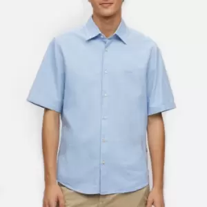 Image of BOSS Orange Rash 2 Cotton Shirt - M