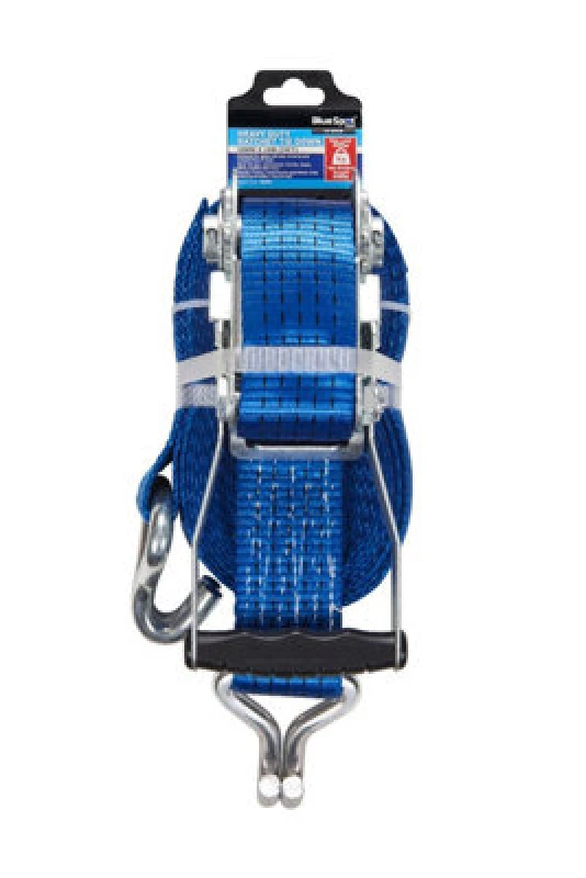 Image of BlueSpot Tools Blue Spot Tools - Heavy Duty Ratchet Tie Down Strap 50mm X 10M (32ft)