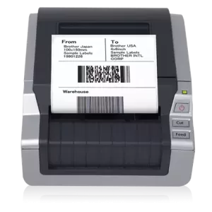 Image of Brother QL-1060N Wide Format Professional Label Printer