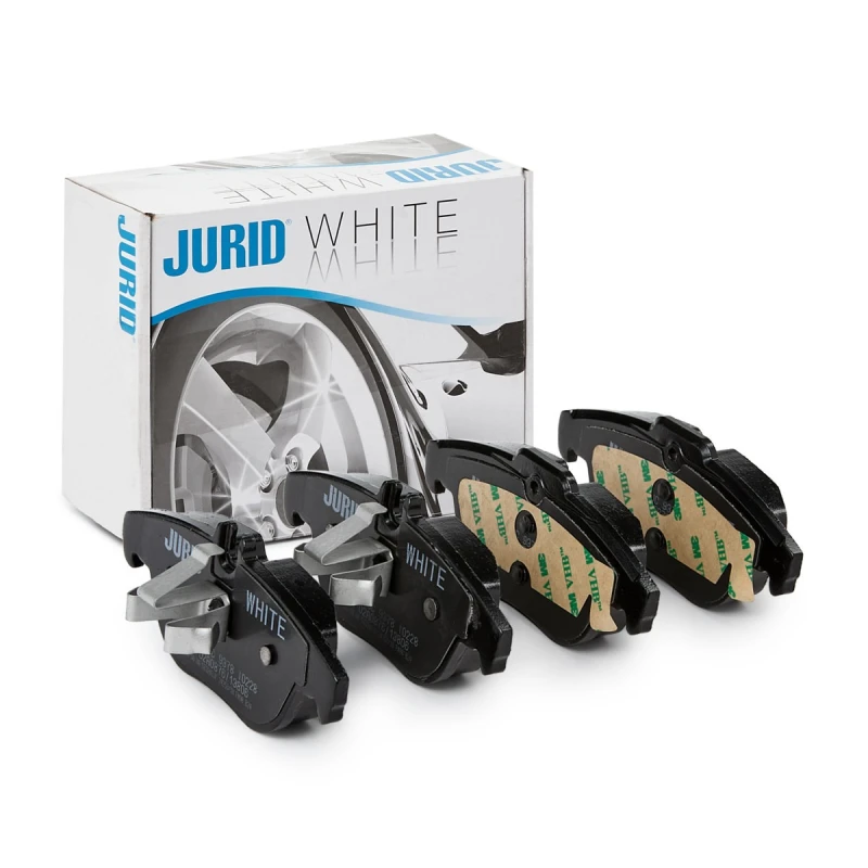 Image of JURID 573248JC Brake pad set not prepared for wear warning indicator, PREMIER Ceramic Brake Pad Set,disc brake (402)