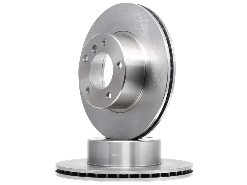 Image of STARK SKBM-2031 Brake disc Front Axle, Vented, Cast Iron, Uncoated, Untreated, without bolts/screws Cast Iron Brake Disc (82)