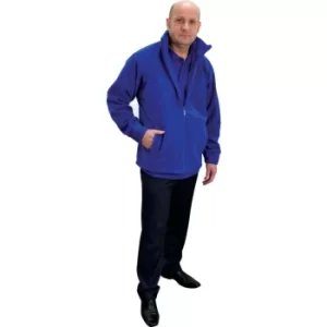 Image of F400 Medium Royal Blue Microfleece Jacket