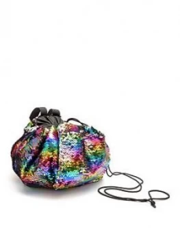 Image of Rio Rainbow Drawstring Make-Up Bag