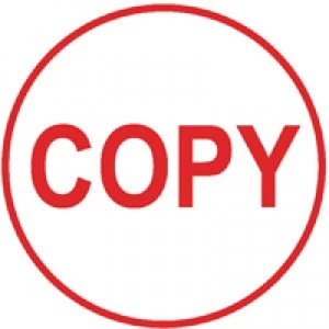 image of Colop Eos R17 Copy Pre-Inked Circular Stamp C109531COP