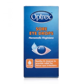 image of Optrex Eye Drops Sore Eye Relief - 10ml