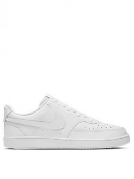 Image of Nike Court Vision Low Trainer - White