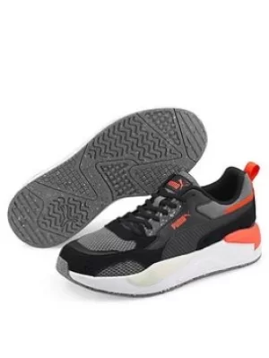 Image of Puma X-ray² Square Better, Black/Grey/Red, Size 10, Men