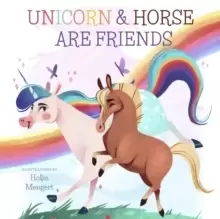 Image of Unicorn and Horse are Friends