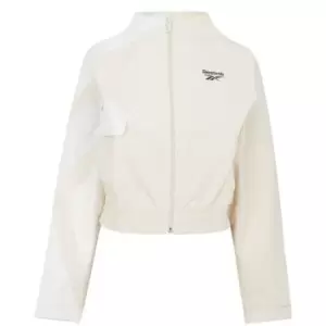Image of Reebok Corduroy Track Jacket Womens - Cream