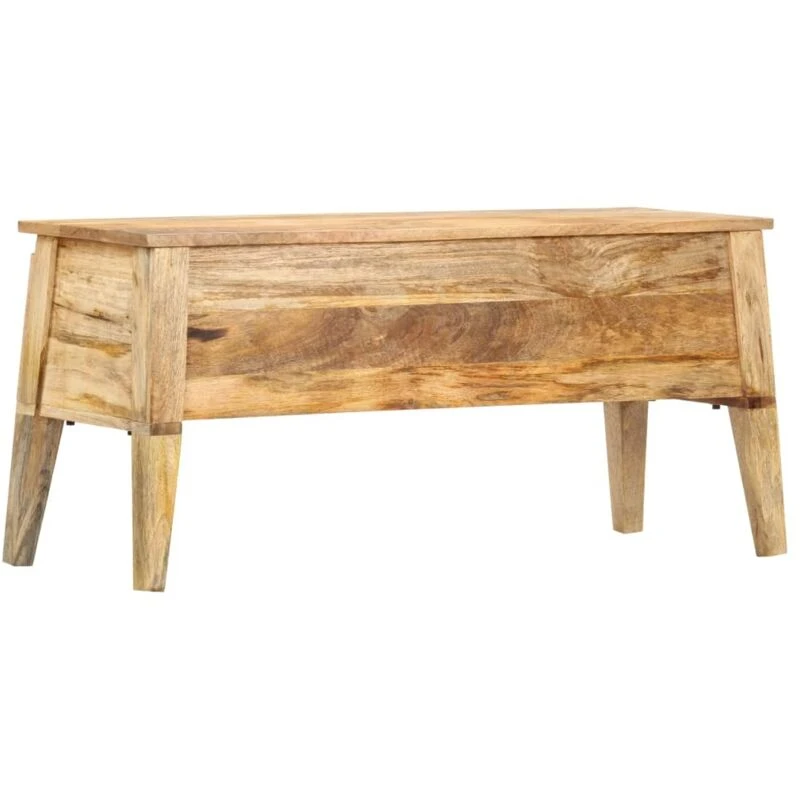 Image of VIDAXL Storage Box 99x35x48cm Solid Mango Wood Vidaxl 8719883866093