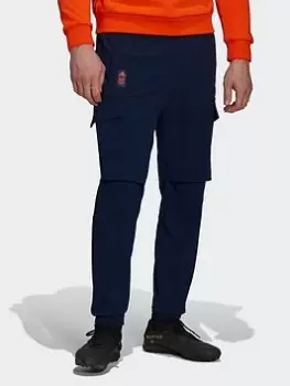 Image of adidas New York City Fc Travel Tracksuit Bottoms, Dark Blue Size M Men