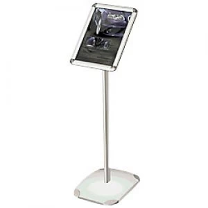 Image of Seco Decorative Menuboard Aluminium Grey A3