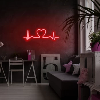 Image of Love Rhythm - Red Red Wall Lamp