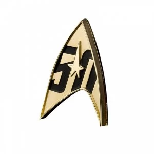 image of Star Trek 50th Anniversary Badge