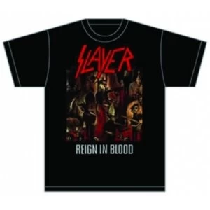 image of Slayer Reign in Blood Mens T Shirt: Large