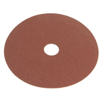 Image of Faithfull FAIAD115120 Fibre Backed Sanding Discs 115 x 22mm 120G (...