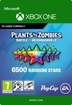 Image of Plants vs Zombies Battle For Neighborville 6500 Rainbow Stars Xbox One