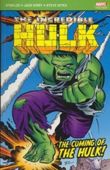 Image of The Coming of the Hulk by Stan Lee and Jack Kirby and Steve Ditko Paperback