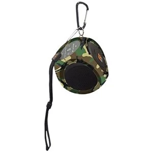 image of Jivo Bear Grylls Explorer One Water Resistant Bluetooth Speaker, Woodland Camo