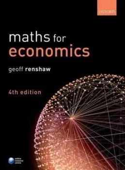 Image of Maths for economics - Geoff Renshaw - Paperback - Used
