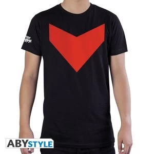 Image of Grendizer - Grendizer'S Symbol Mens Large T-Shirt - Black