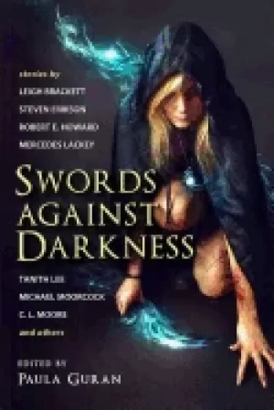 Image of swords against darkness