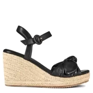 Image of Ted Baker Bryanah Wedge Sandals - Black