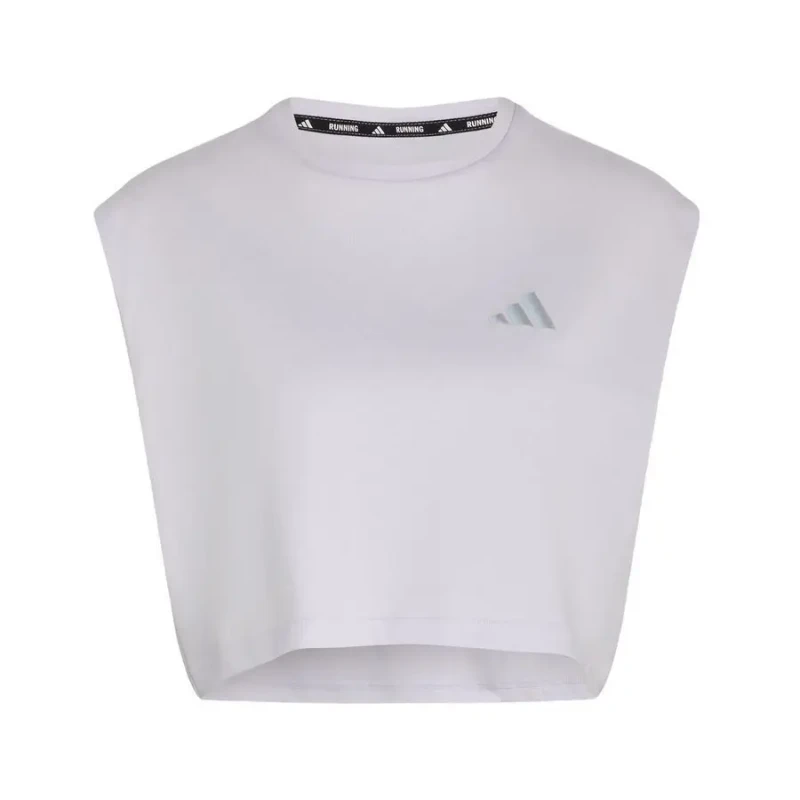 Image of Womens crop T-Shirt adidas Essential Adi365 Violet Female M