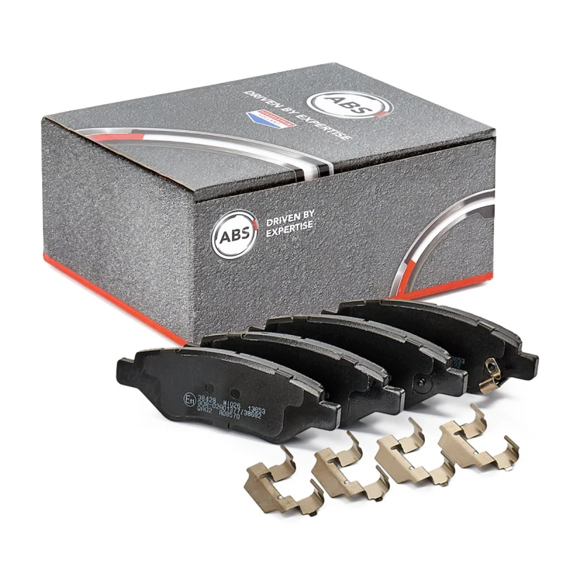 Image of A.B.S. 38428 Brake pad set with acoustic wear warning Brake Pad Set,disc brake (402)