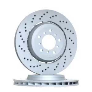 Image of ATE Brake disc BMW 24.0128-0208.2 34112282445 Brake rotor,Brake discs,Brake rotors