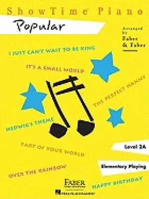 Image of showtime piano popular level 2a