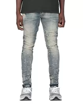 Image of Purple Brand Spotted Indigo Jeans