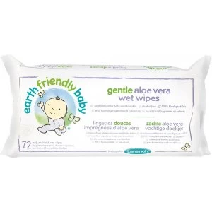 image of Lansinoh Earth Friendly Baby Gentle Aloe Vera 72 Wet Wipes