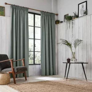 Image of Clarissa Hulse Chroma Lined Curtains 66" x 54", Grey