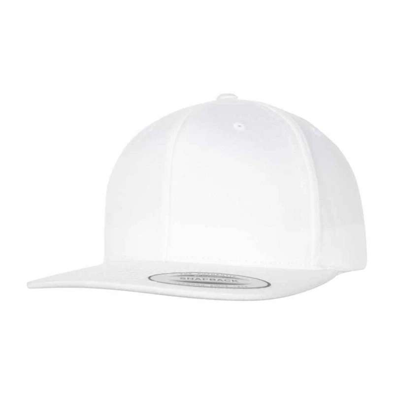 Image of Flexfit Womens Cotton Snapback Baseball Cap in White White Female One Size