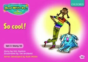 Image of Read Write Inc. Phonics Pink Set 3 Storybooks so Cool by Gill Munton Paperback