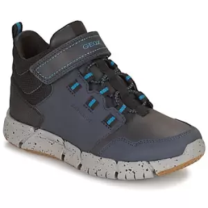 Image of Geox FLEXYPER ABX boys's Childrens Mid Boots in Blue - Sizes 10 kid,11 kid,11.5 kid,12 kid,13 kid,1 kid,1.5 kid,2.5