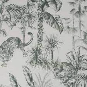 Image of Superfresco Easy Zanzibar Wallpaper Green Paper