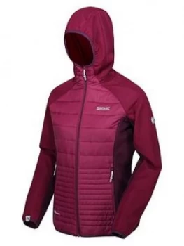 Image of Regatta Andreson V Hybrid Jacket - Purple, Size 10, Women