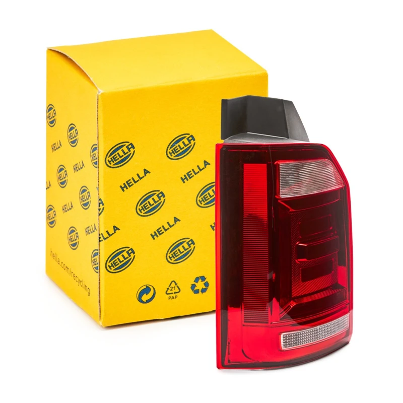 Image of HELLA 2SK 012 337-071 Rear light with bulb holder, Left, LED Combination Rearlight (391)
