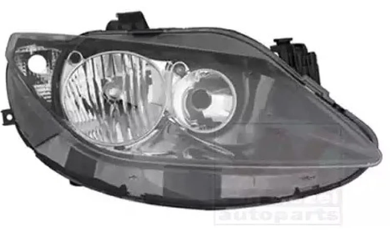 Image of VAN WEZEL 4919966 Headlights H7/H7, Right, without motor for headlamp levelling Headlight (259)