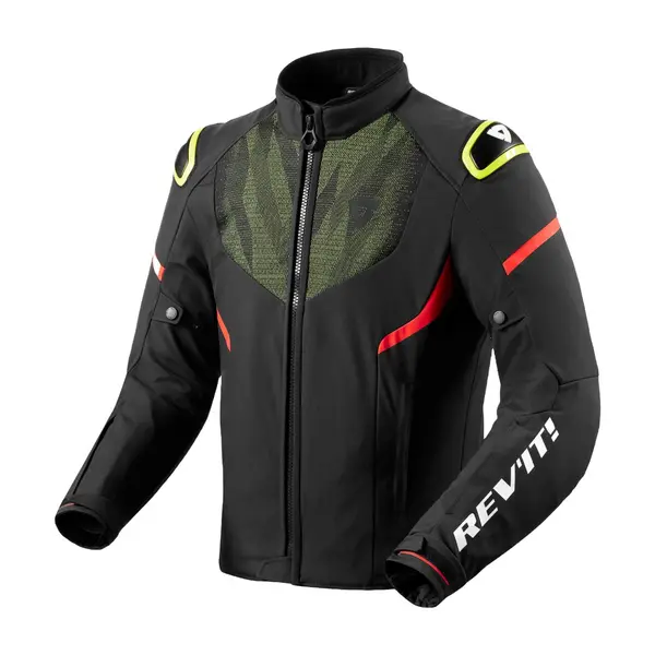 Image of REV'IT! Hyperspeed 2 H2O Jacket Black Neon Yellow Size 3XL