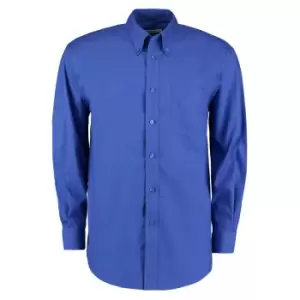 Image of Kustom Kit Mens Long Sleeve Corporate Oxford Shirt (14.5inch) (Royal Blue)