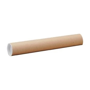 Mailing Tubes A1 Cardboard 50mm x 625mm Pack of 25