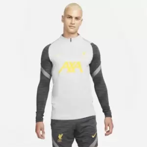 Image of Nike Liverpool Strike Drill Top 2021 2022 Mens - Grey