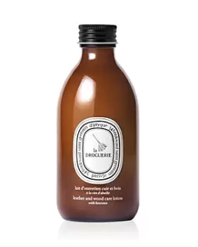 Image of diptyque La Droguerie Leather & Wood Care Lotion (Beeswax) 8.5 oz.